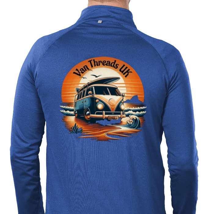 Sports half Zipped Sweatshirt