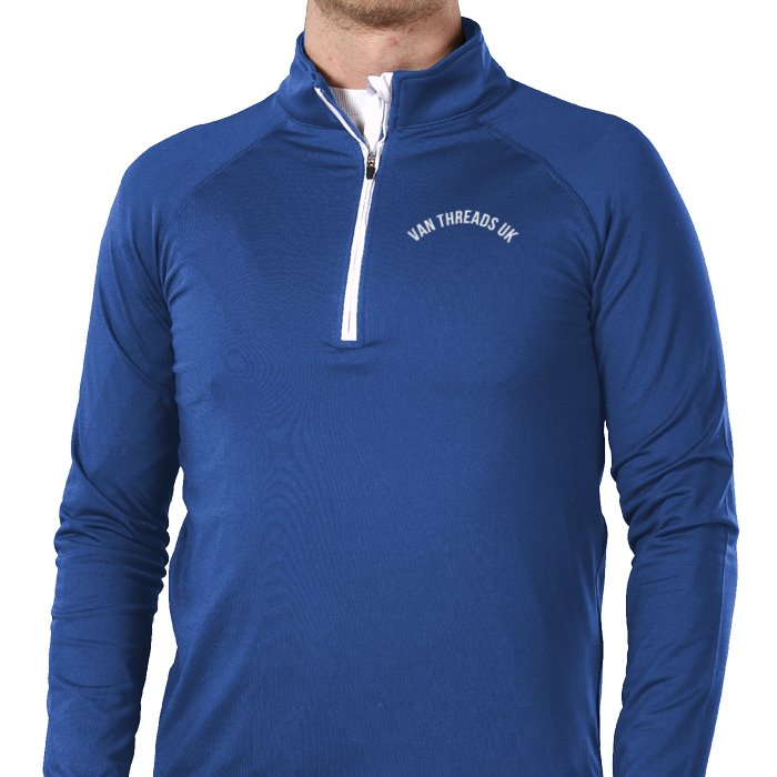 Sports half Zipped Sweatshirt